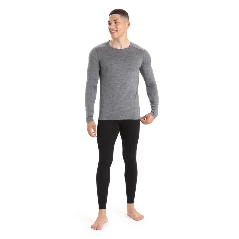 Icebreaker Mens 200 Oasis LS Crewe image number 3